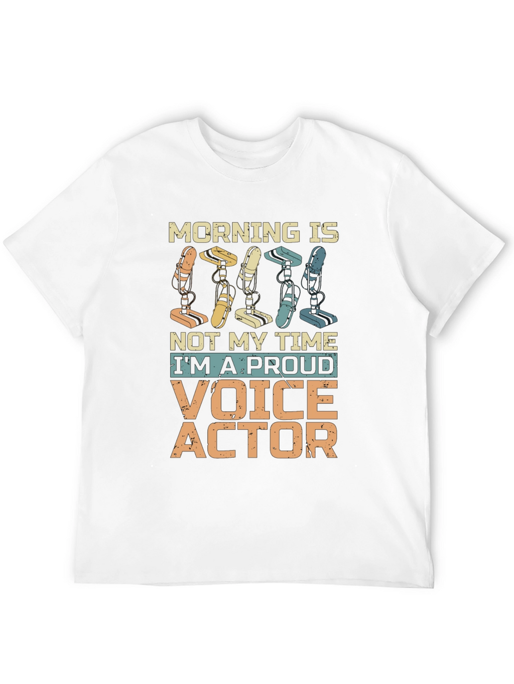 Proud Voice Actor Graphic T-Shirt