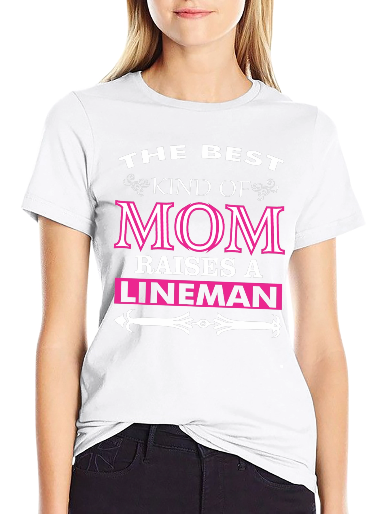 Best Kind of Mom Lineman T-Shirt