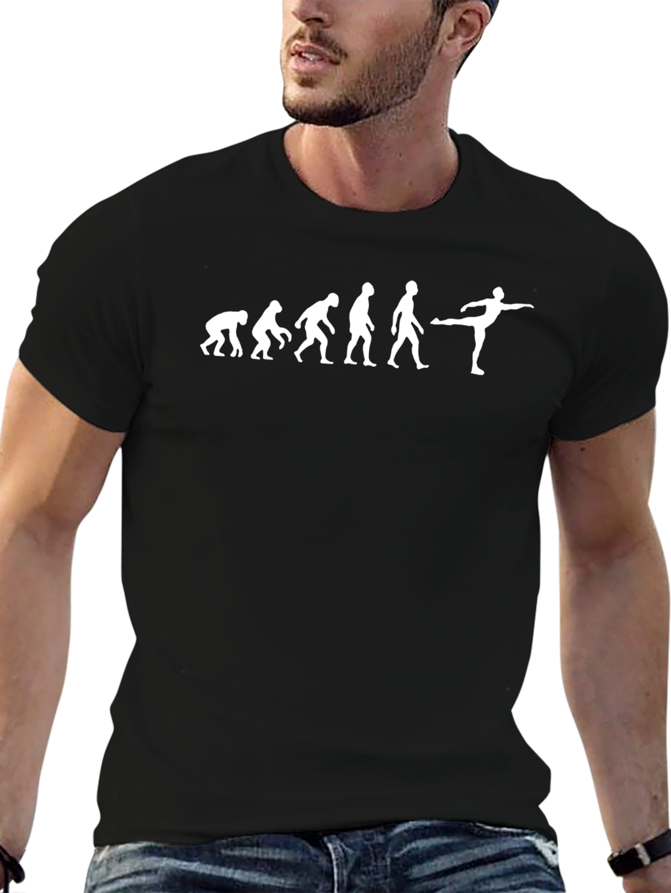 Ballet Evolution Graphic Tee - Dancer Humor T-Shirt