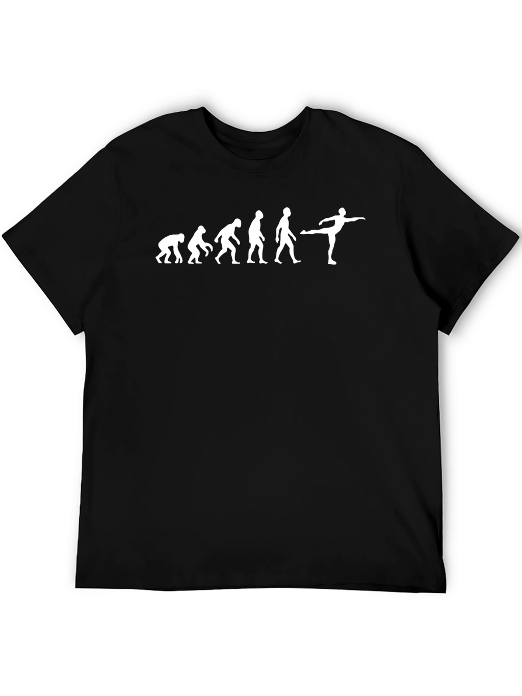 Ballet Evolution Graphic Tee - Dancer Humor T-Shirt