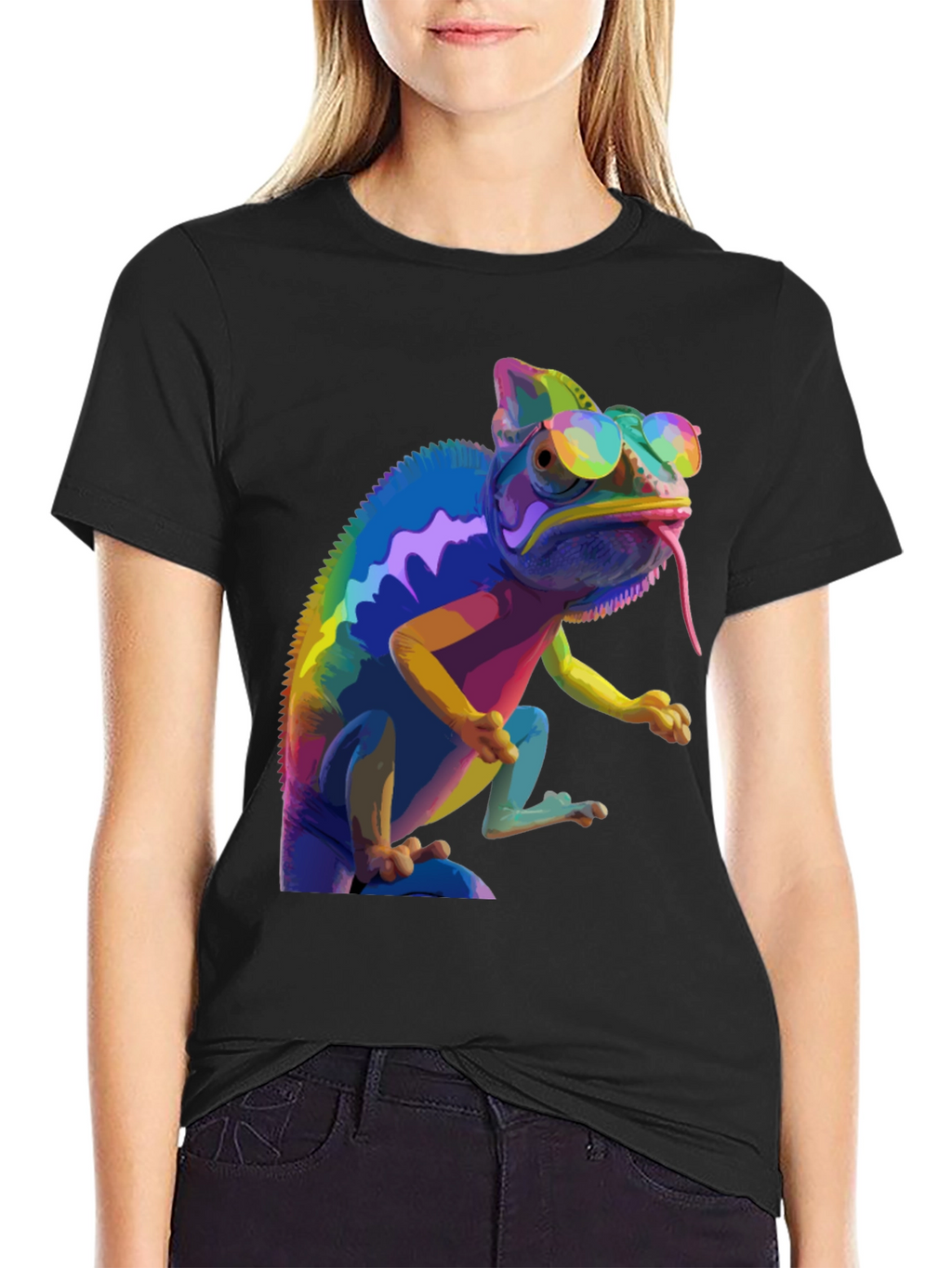 Rainbow Chameleon T-Shirt