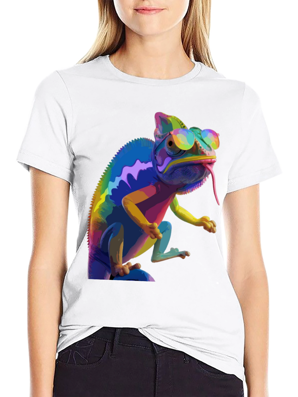 Rainbow Chameleon T-Shirt