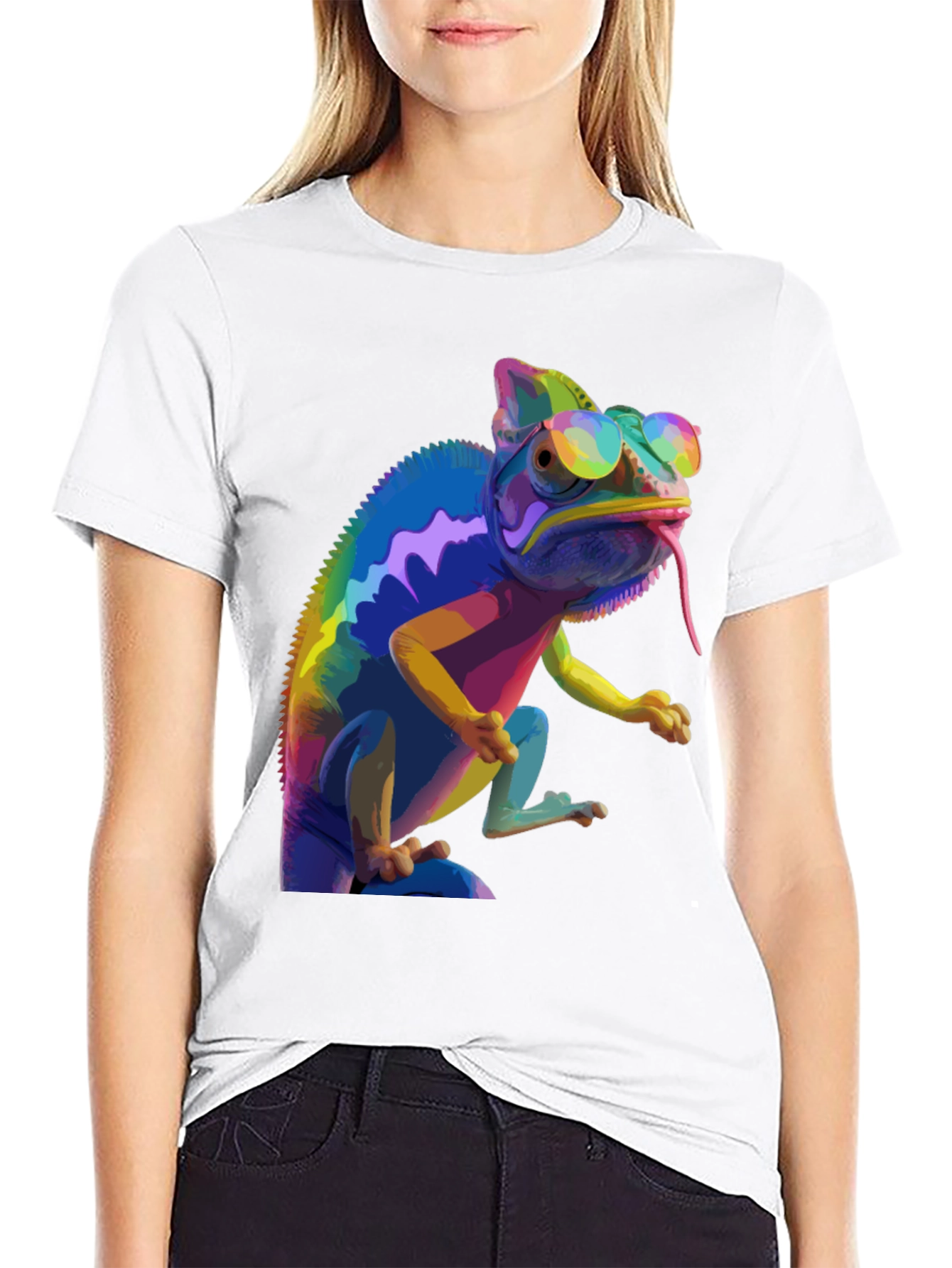 Rainbow Chameleon T-Shirt