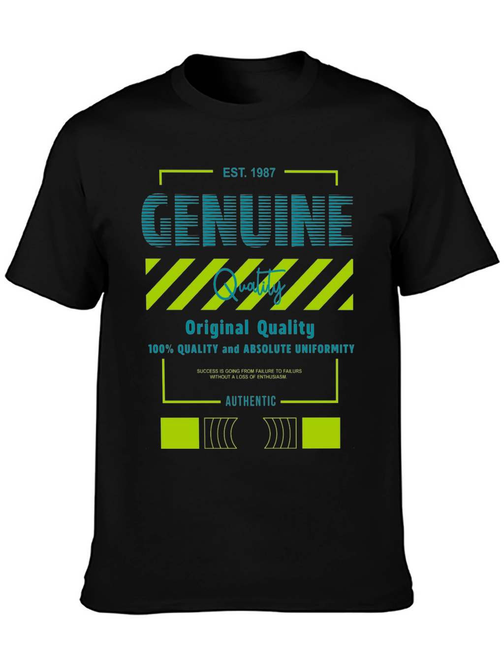 Genuine Quality Graphic Tee - Est. 1987