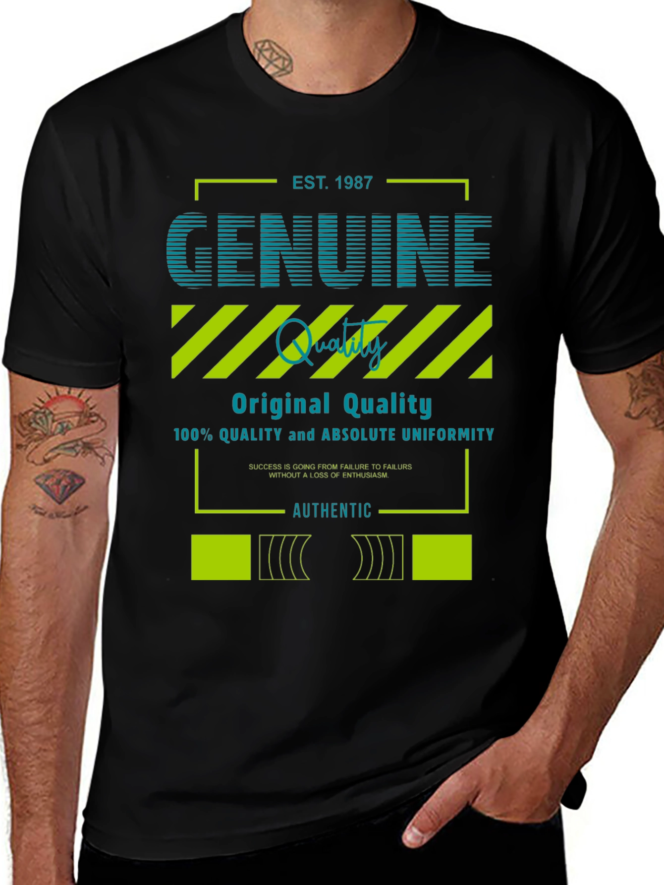 Genuine Quality Graphic Tee - Est. 1987