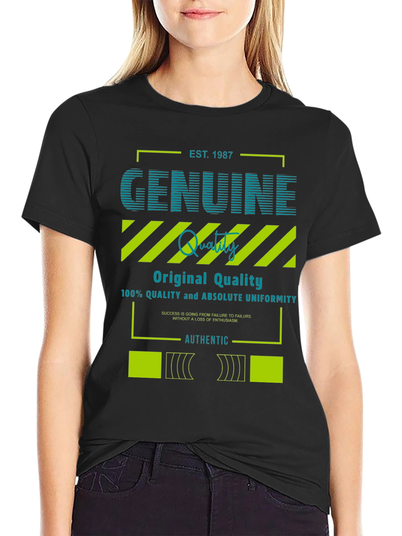 Genuine Quality Graphic Tee - Est. 1987