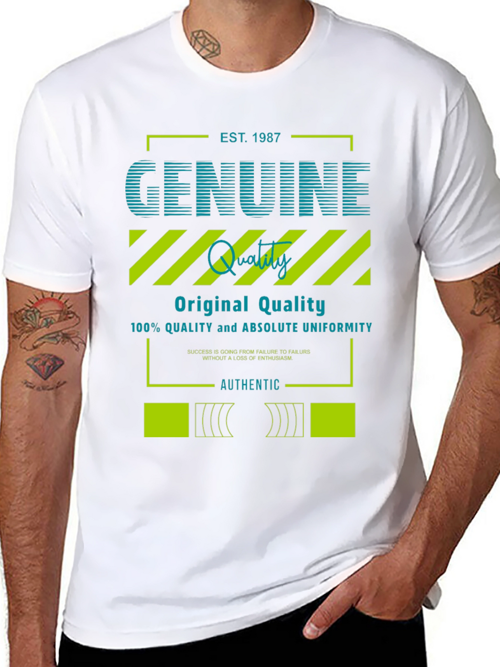 Genuine Quality Graphic Tee - Est. 1987