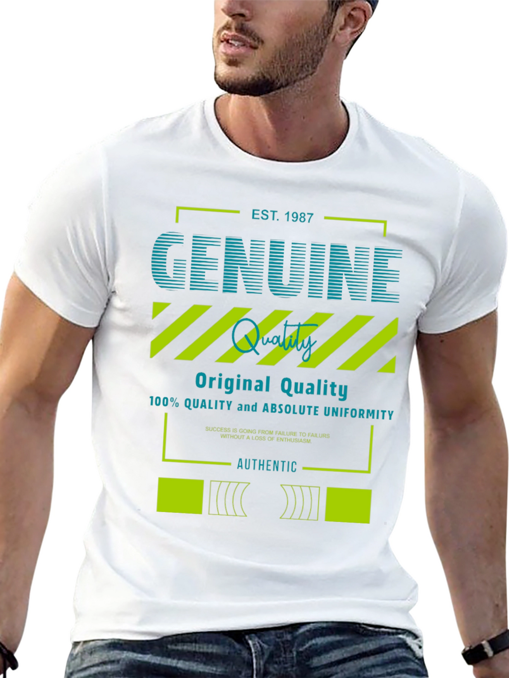 Genuine Quality Graphic Tee - Est. 1987