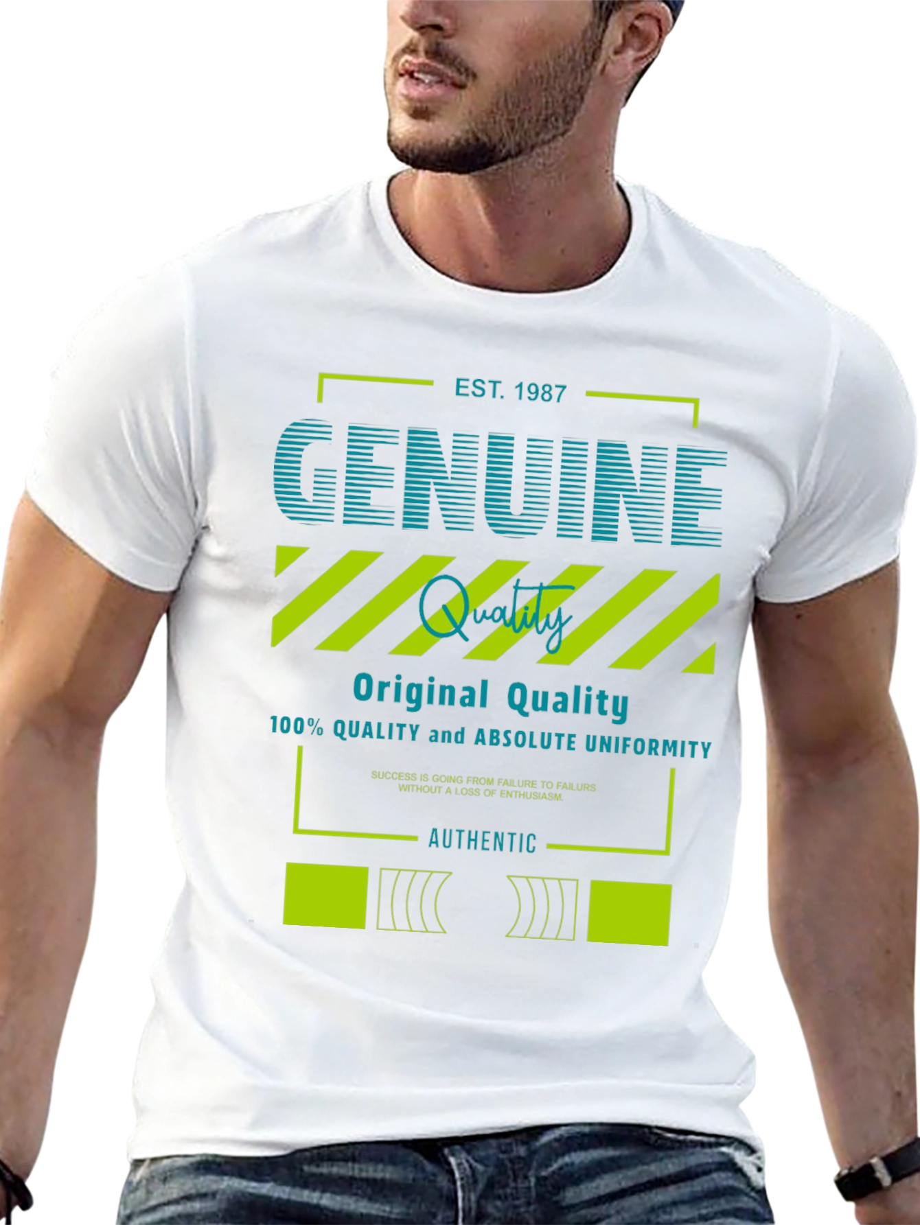 Genuine Quality Graphic Tee - Est. 1987