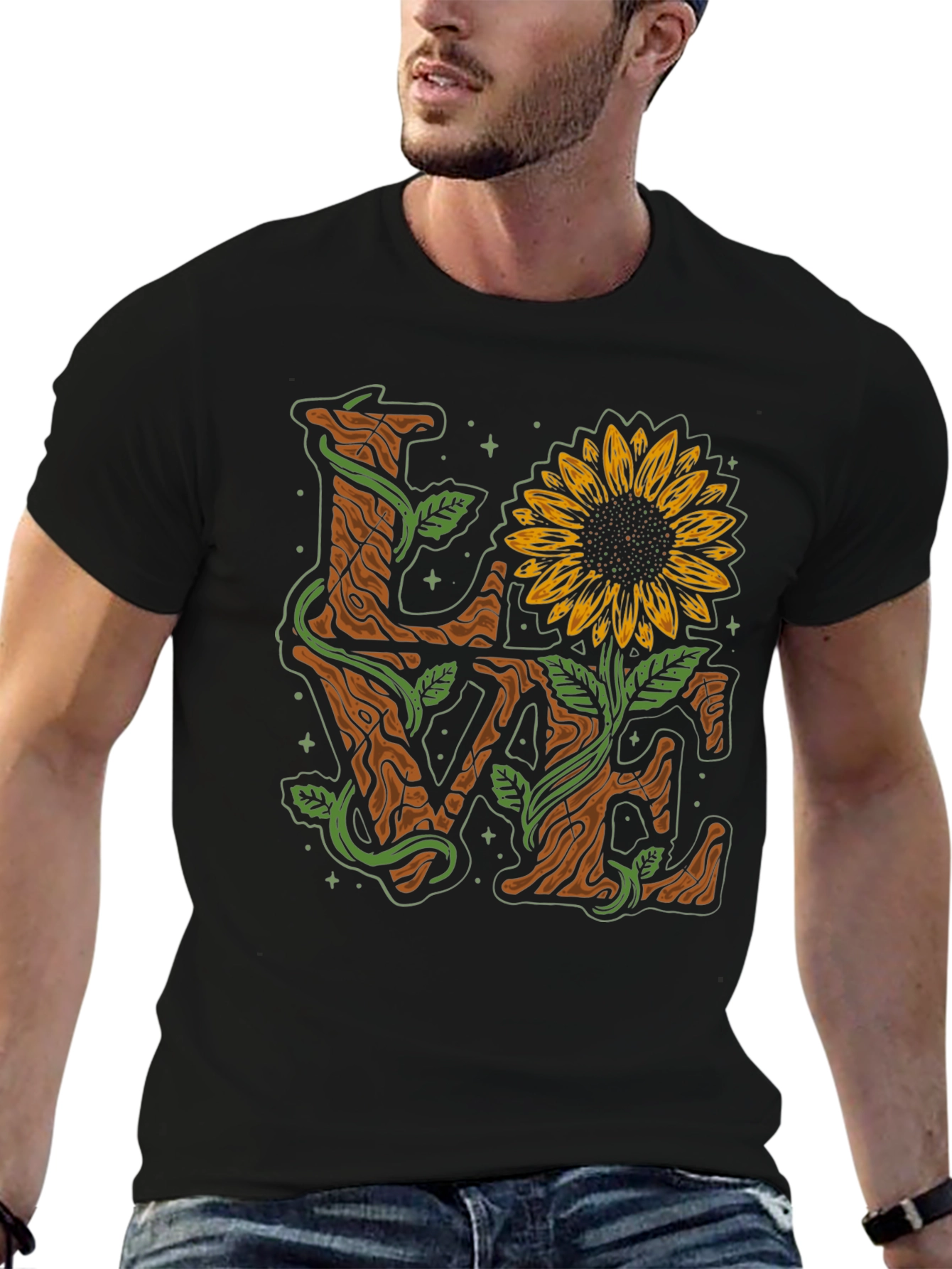 Sunflower LOVE Graphic Tee