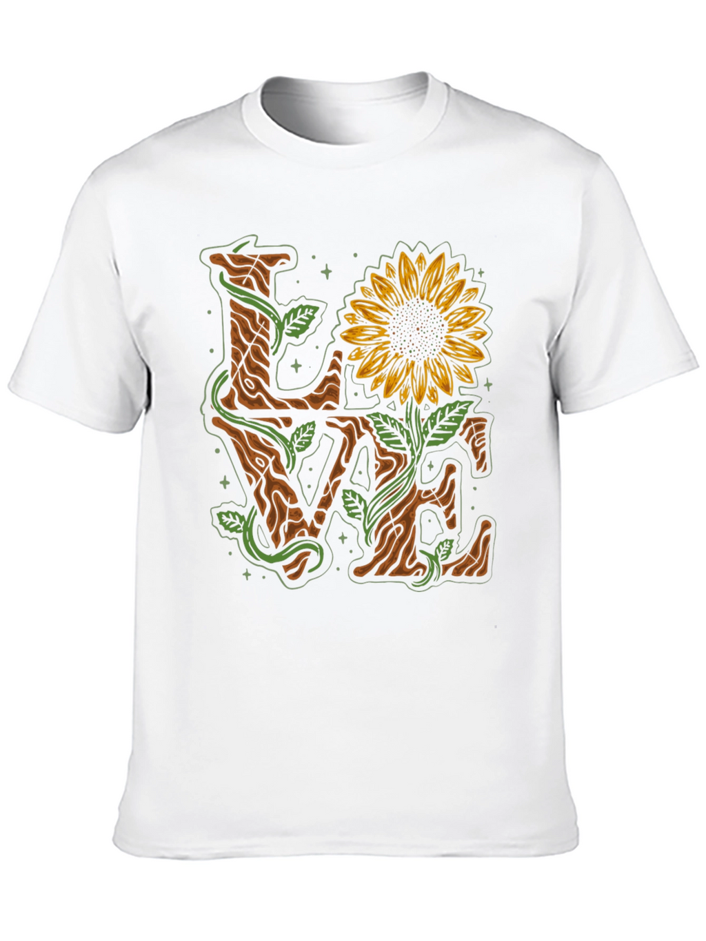 Sunflower LOVE Graphic Tee