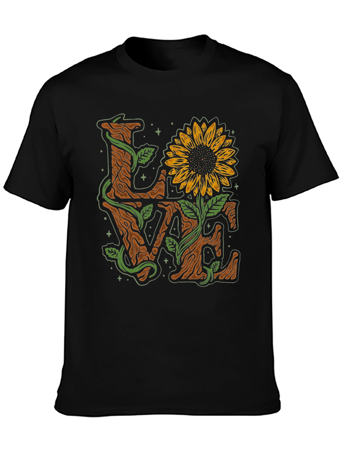 Sunflower LOVE Graphic Tee