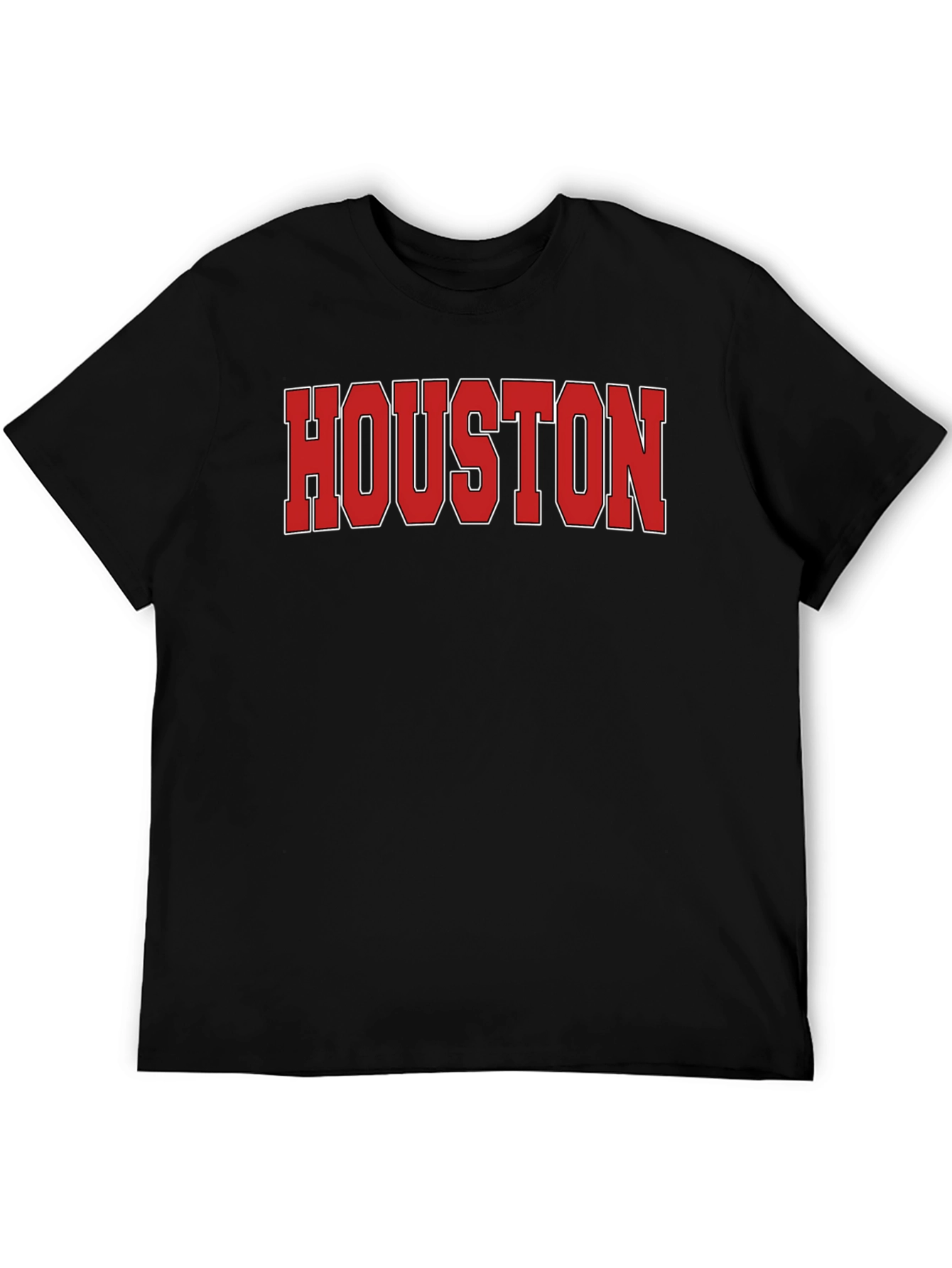 Houston Graphic Print Crew Neck T-Shirt