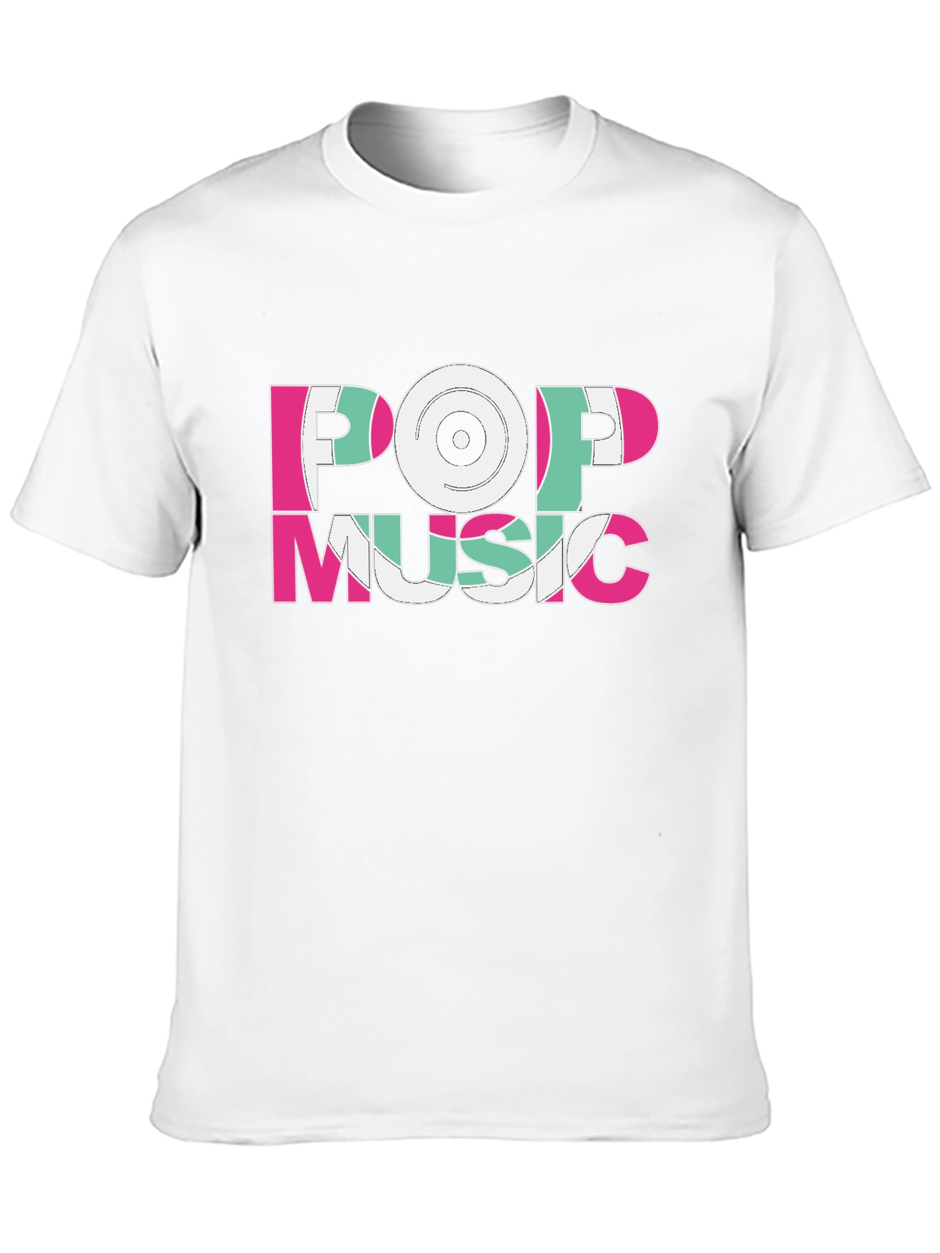 Pop Music Graphic Tee - Stylish Casual Wear