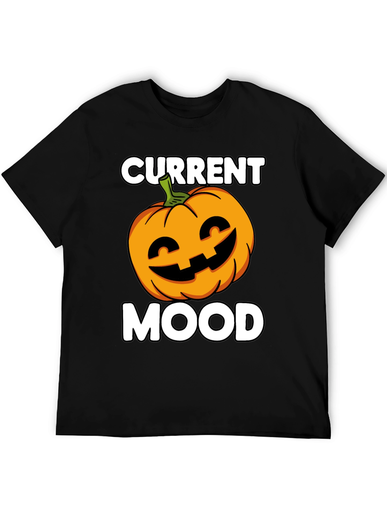 Current Mood Pumpkin Graphic T-Shirt - Halloween