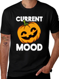 Current Mood Pumpkin Graphic T-Shirt - Halloween