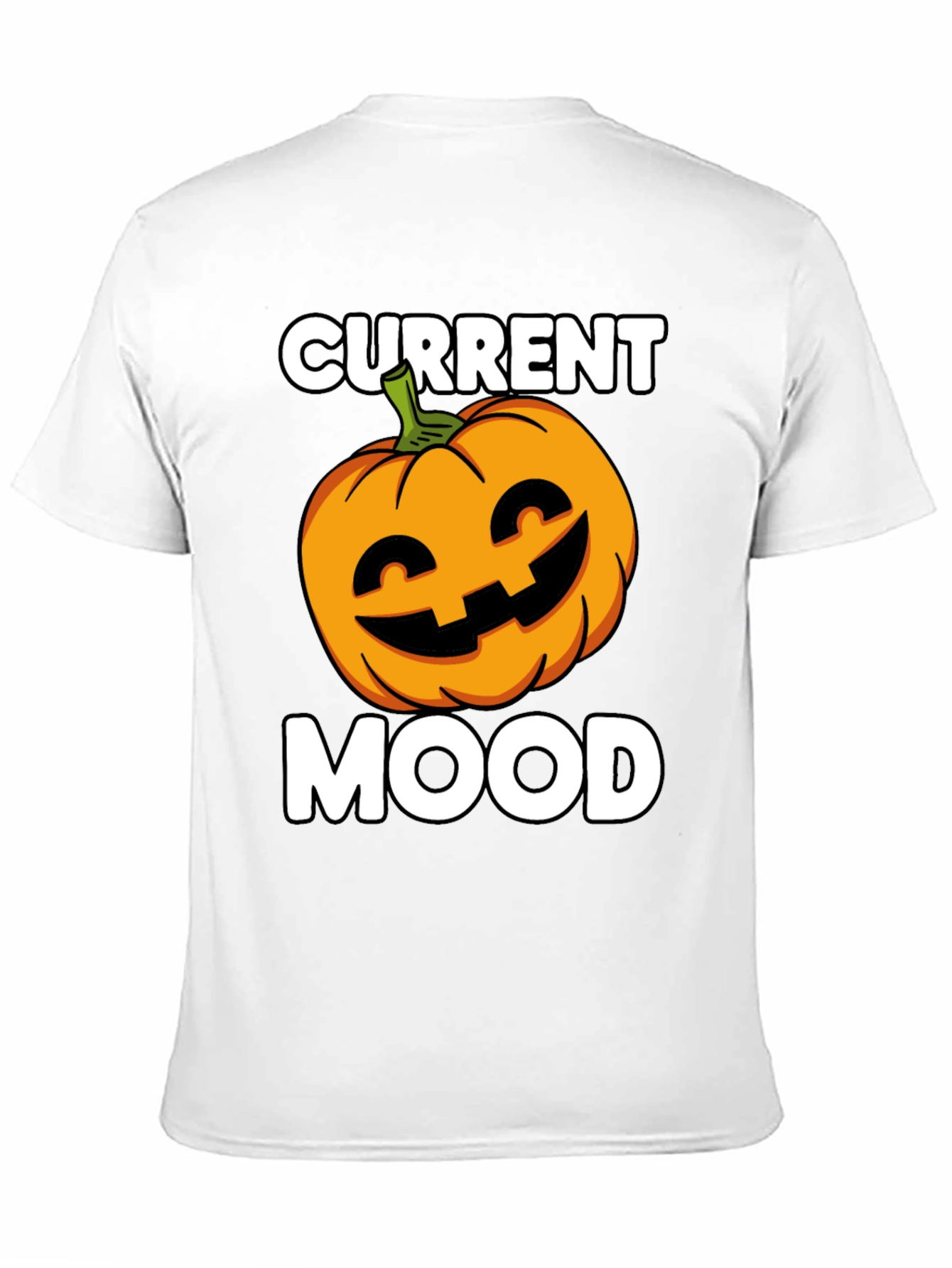 Current Mood Pumpkin Graphic T-Shirt - Halloween