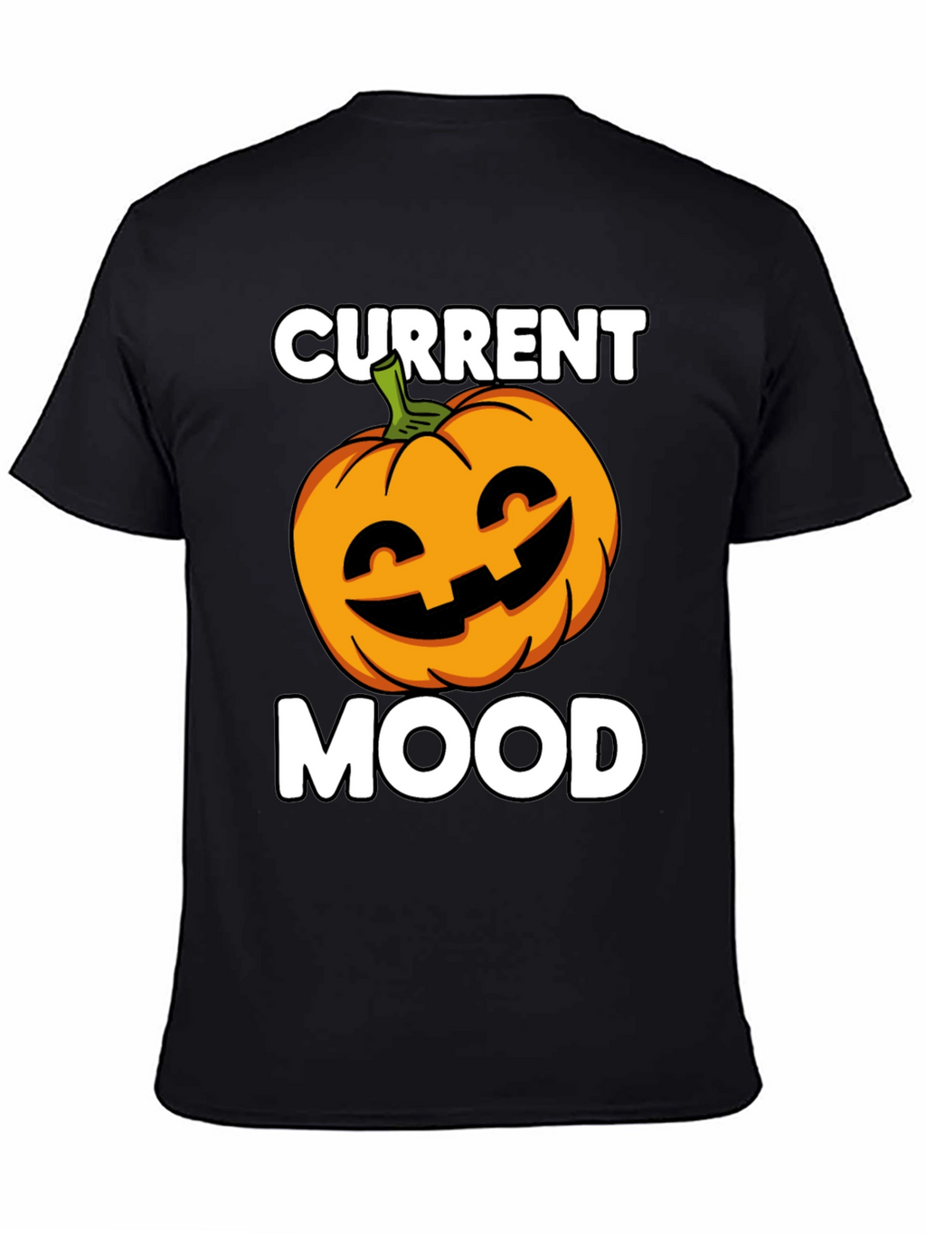 Current Mood Pumpkin Graphic T-Shirt - Halloween