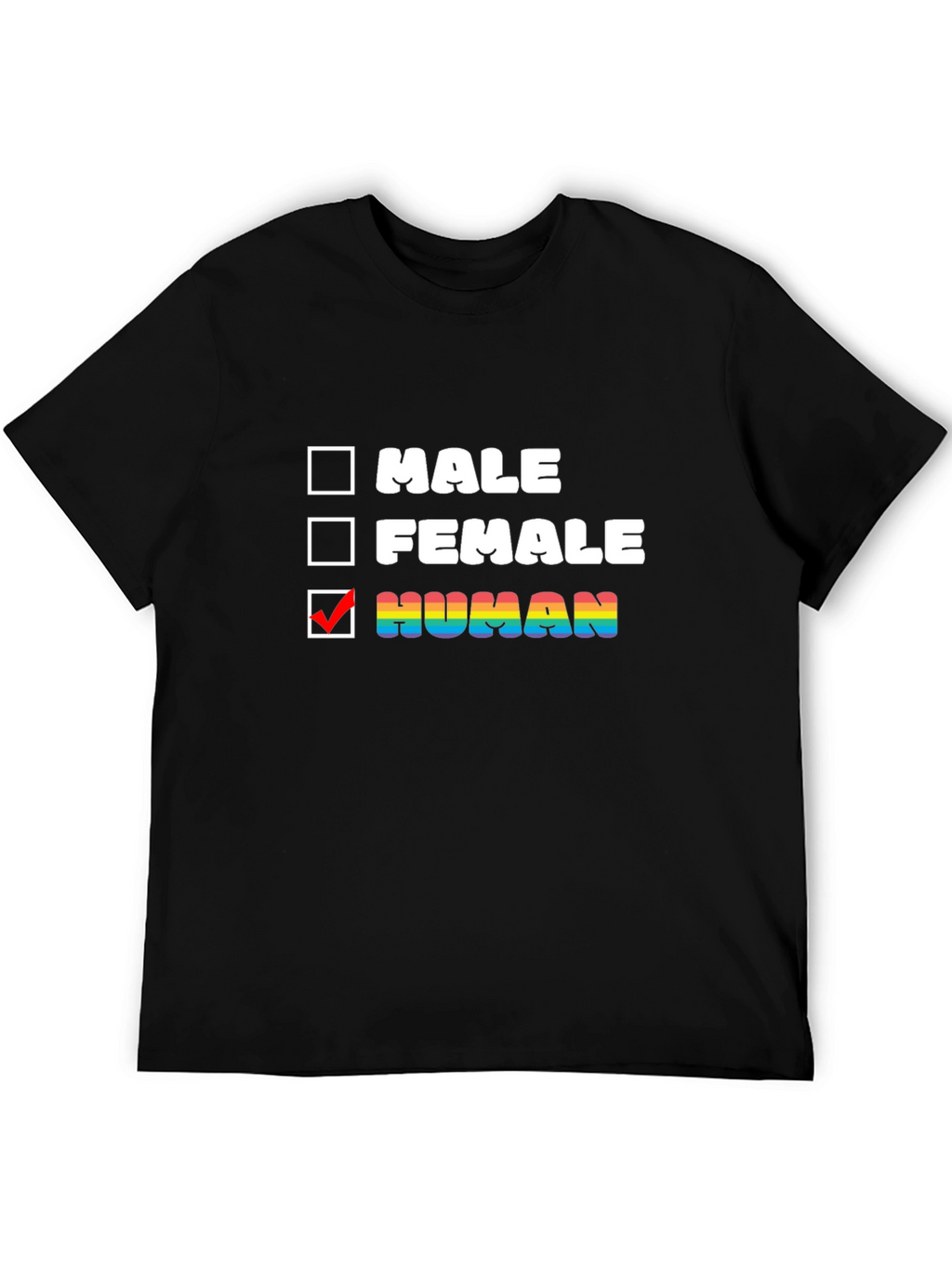 Human Pride T-Shirt - LGBTQ+ Equality Tee
