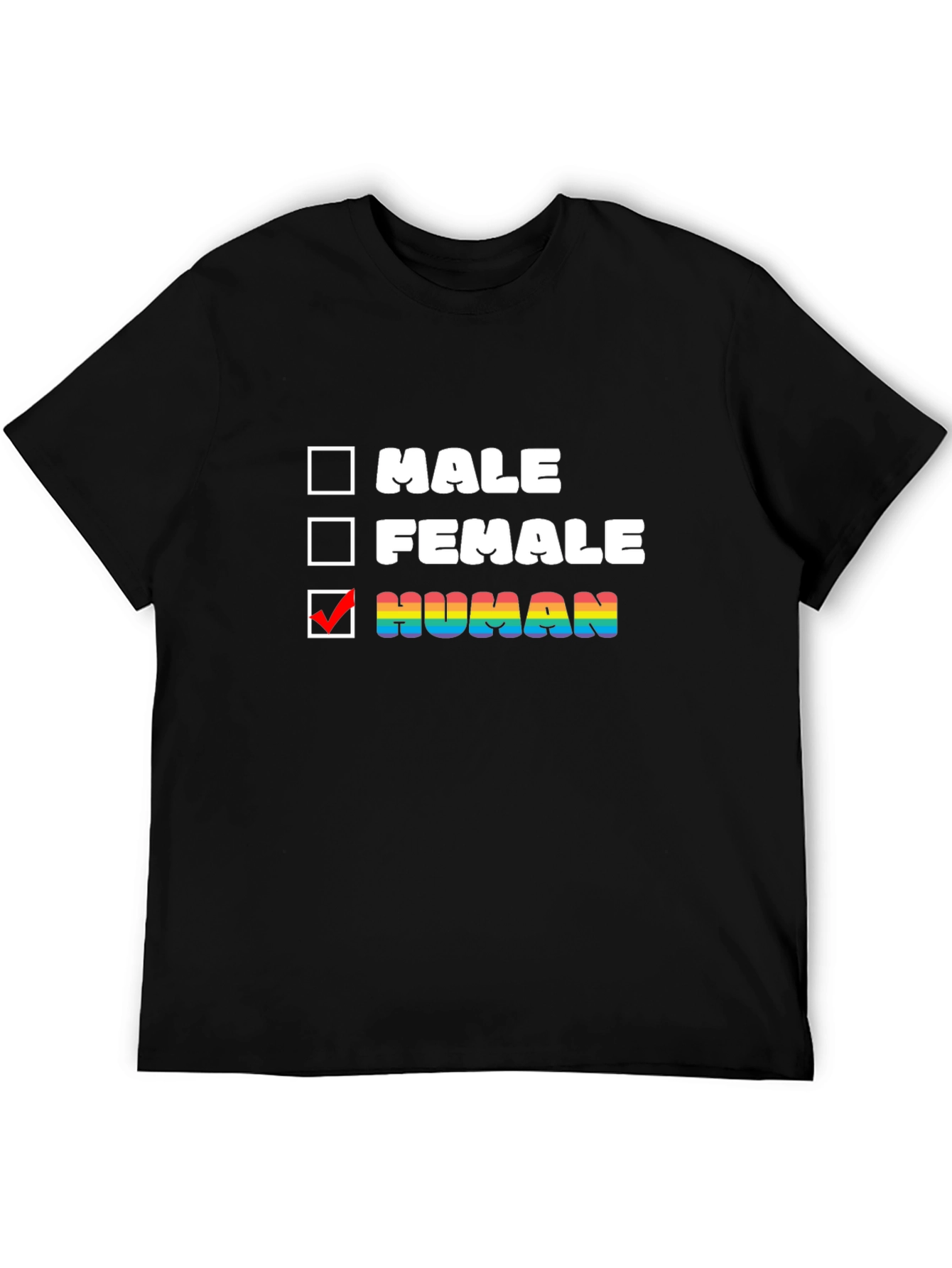Human Pride T-Shirt - LGBTQ+ Equality Tee