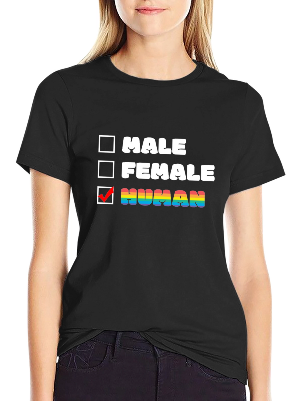 Human Pride T-Shirt - LGBTQ+ Equality Tee