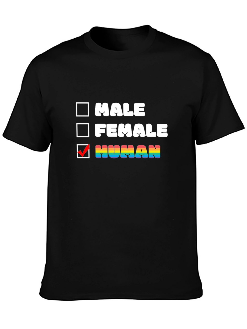 Human Pride T-Shirt - LGBTQ+ Equality Tee