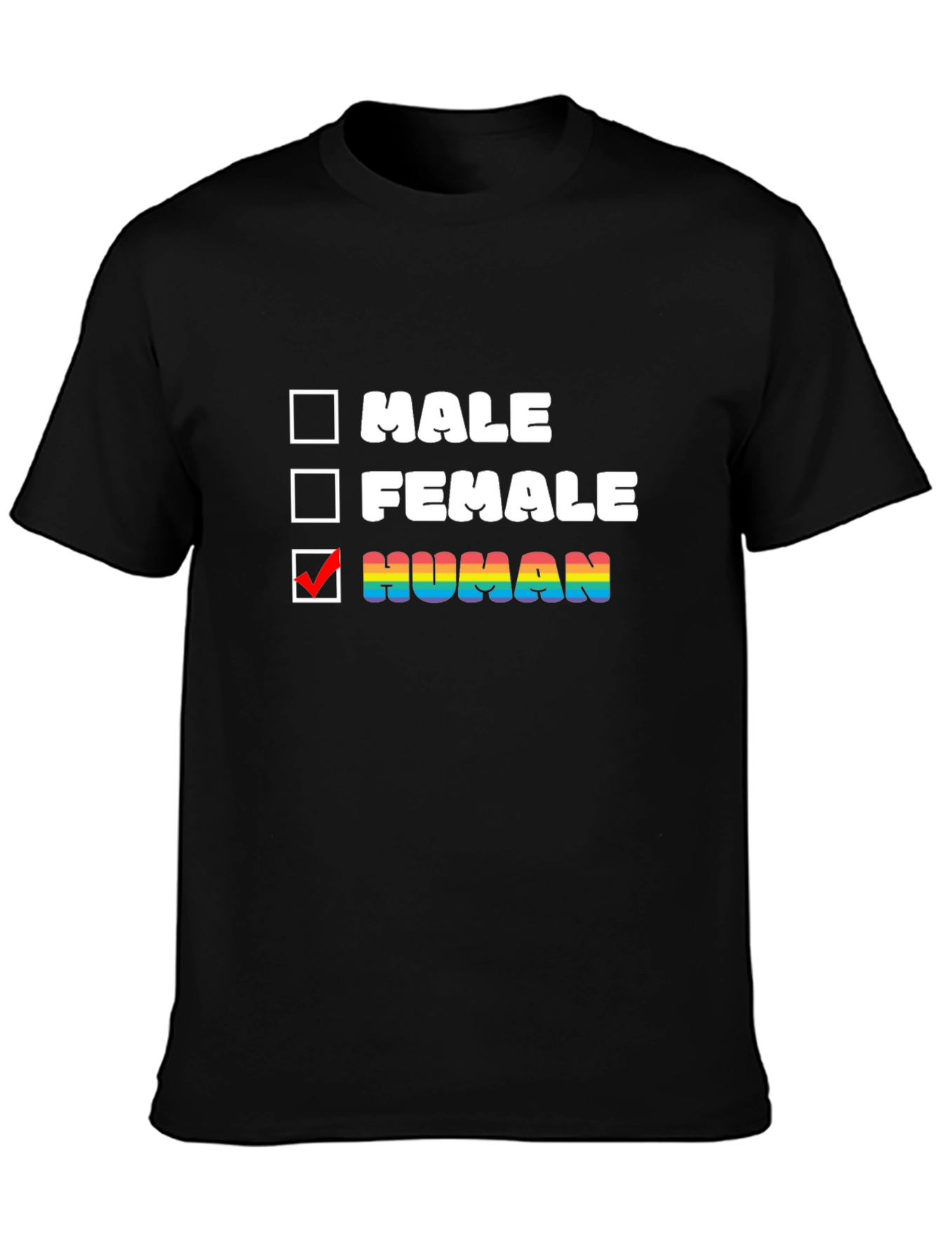 Human Pride T-Shirt - LGBTQ+ Equality Tee