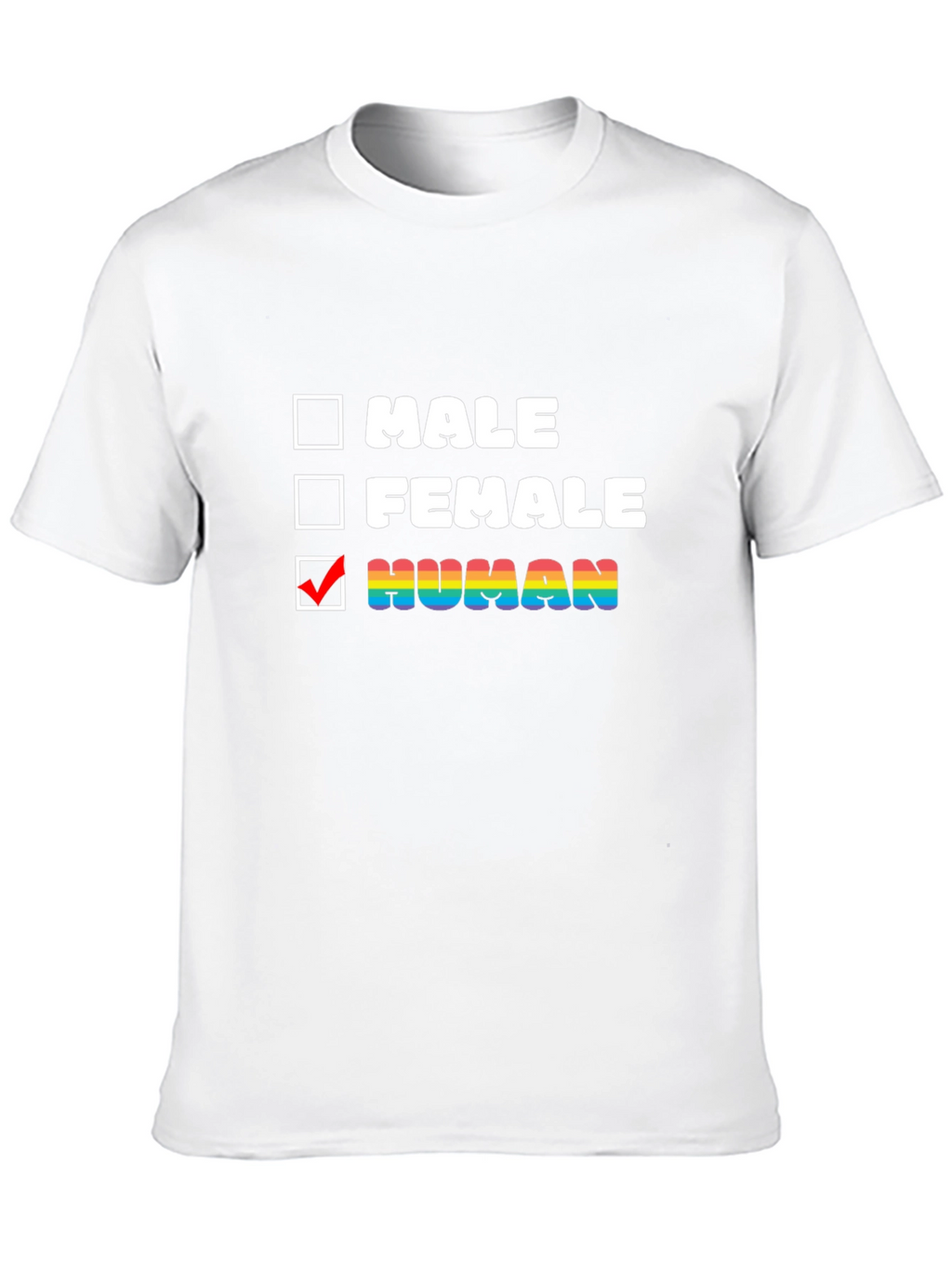 Human Pride T-Shirt - LGBTQ+ Equality Tee