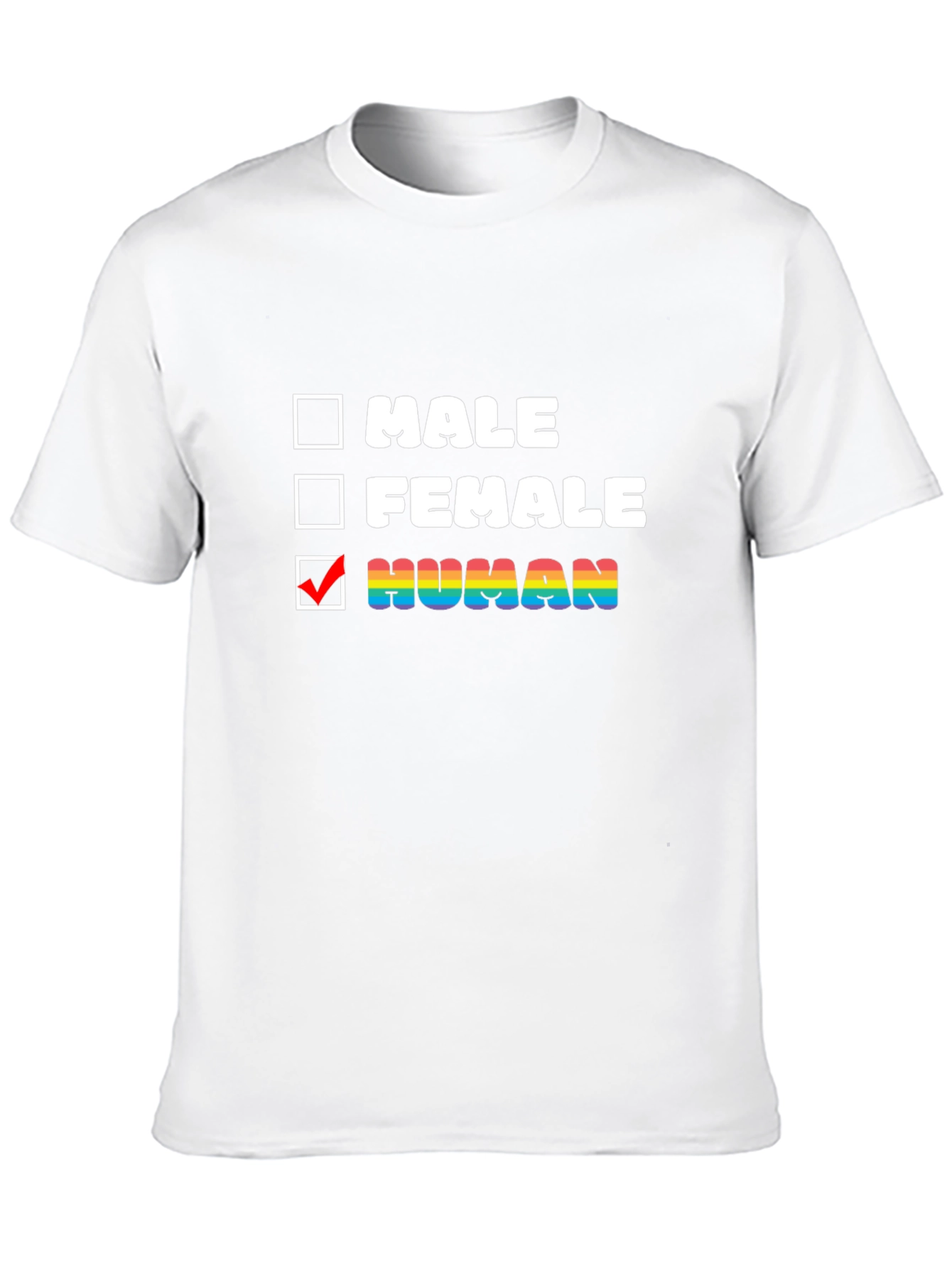 Human Pride T-Shirt - LGBTQ+ Equality Tee