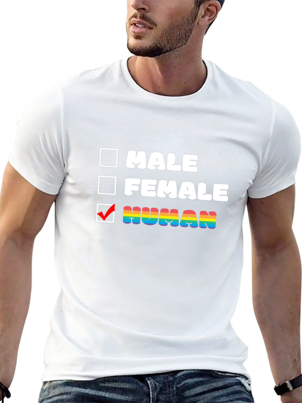 Human Pride T-Shirt - LGBTQ+ Equality Tee