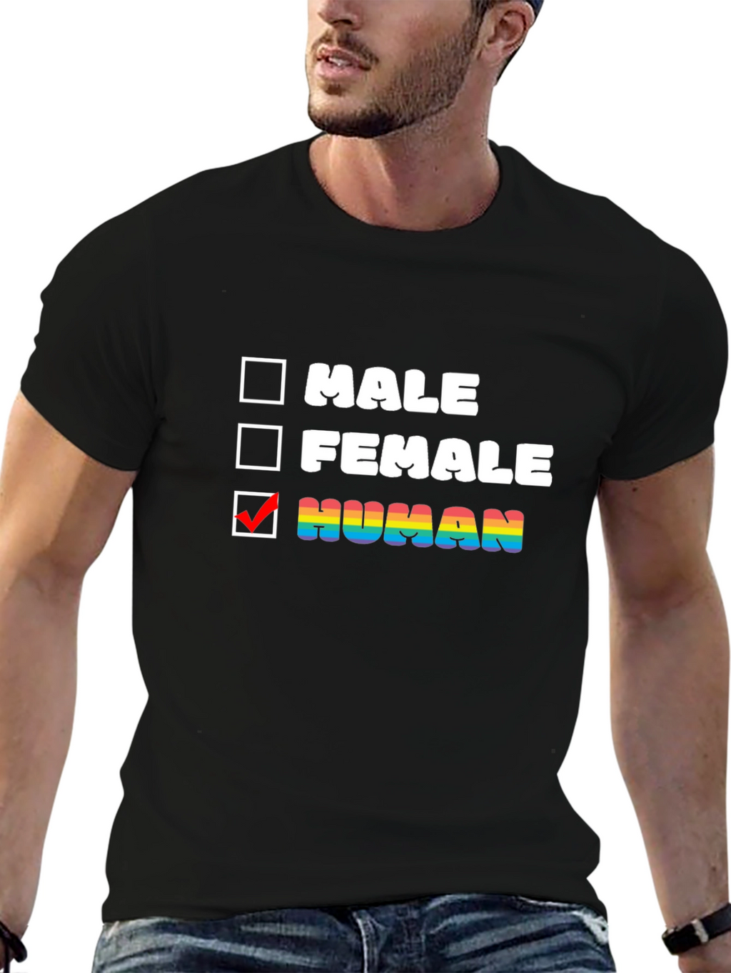 Human Pride T-Shirt - LGBTQ+ Equality Tee