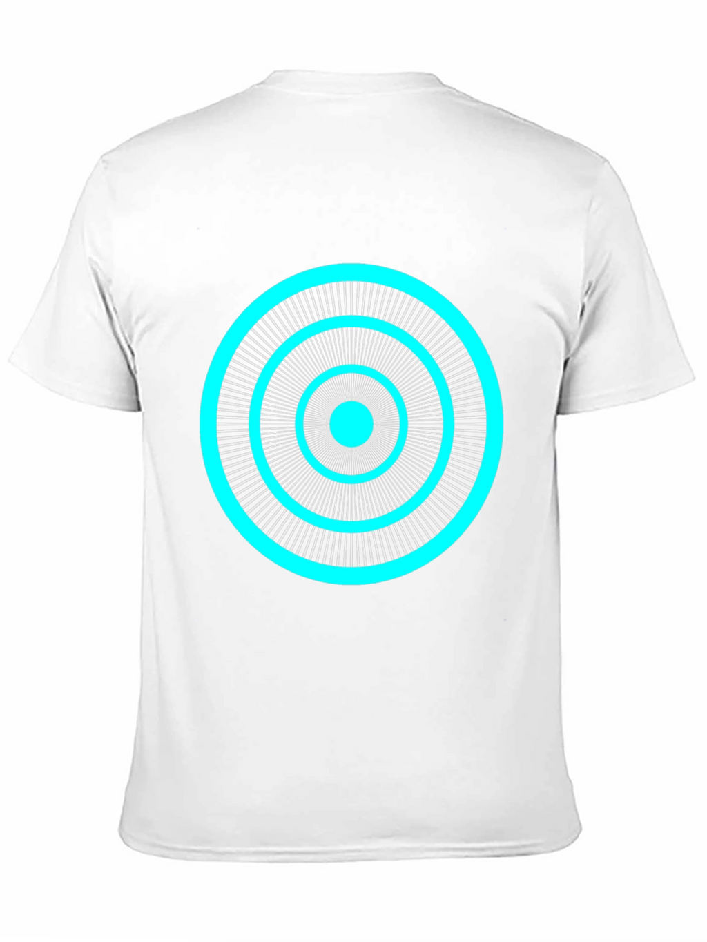 Geometric Circle Graphic Print T-Shirt