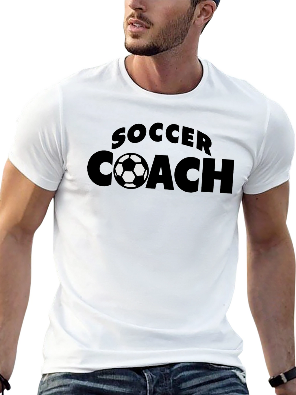 Soccer Coach Graphic T-Shirt