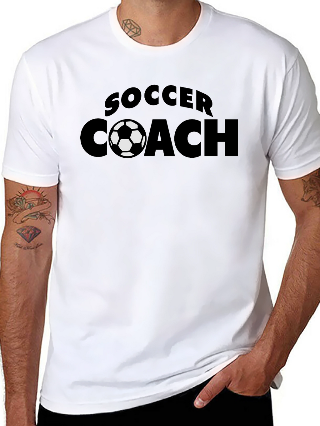 Soccer Coach Graphic T-Shirt