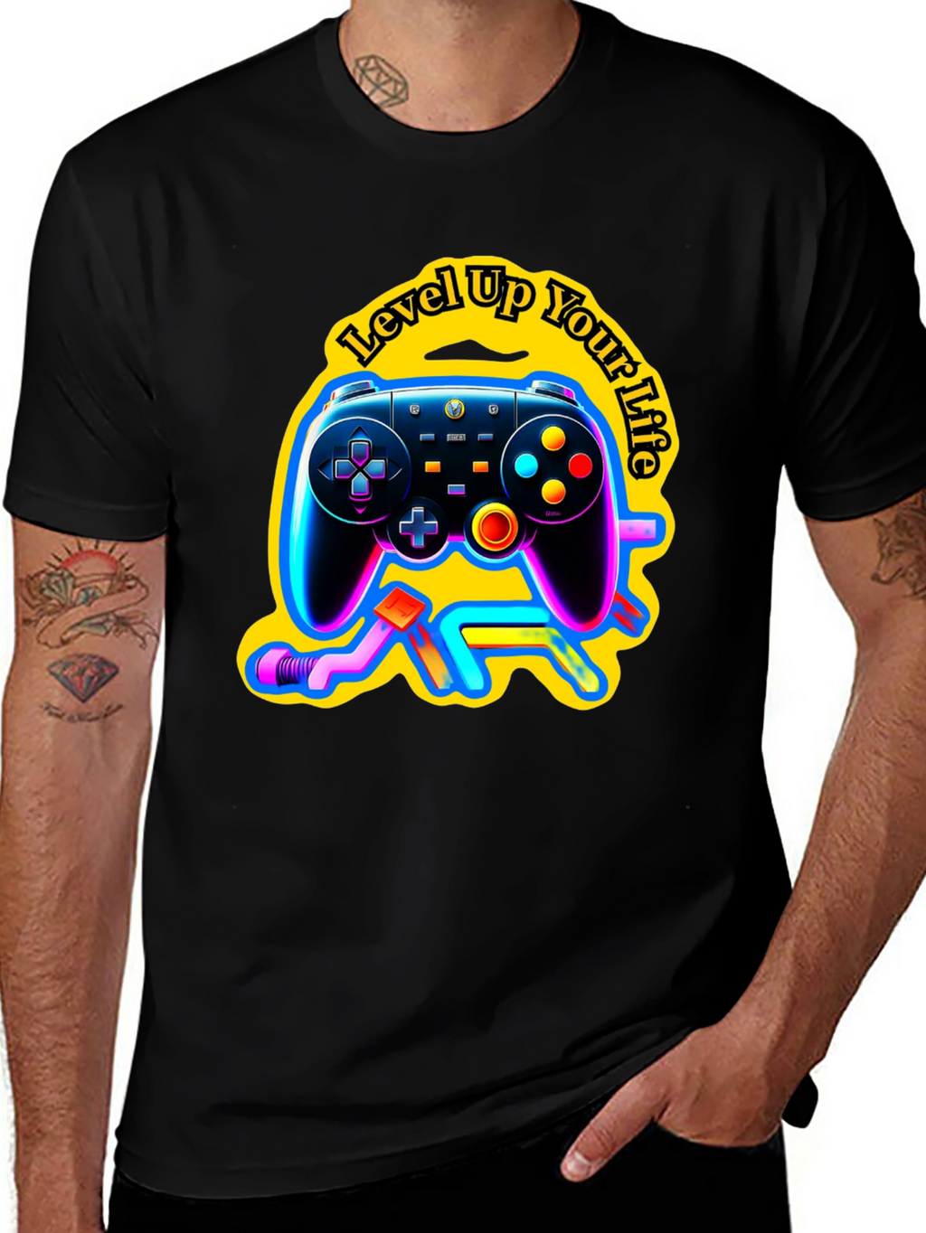 Level Up Your Life Gaming T-Shirt