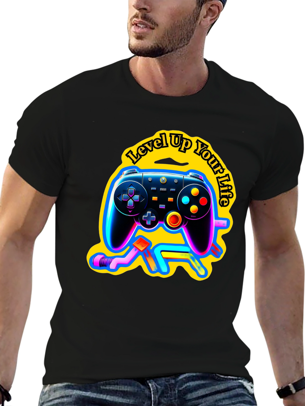 Level Up Your Life Gaming T-Shirt