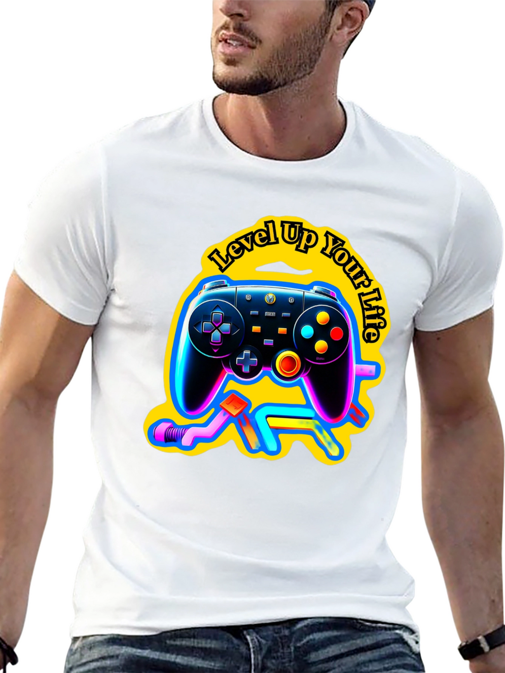 Level Up Your Life Gaming T-Shirt