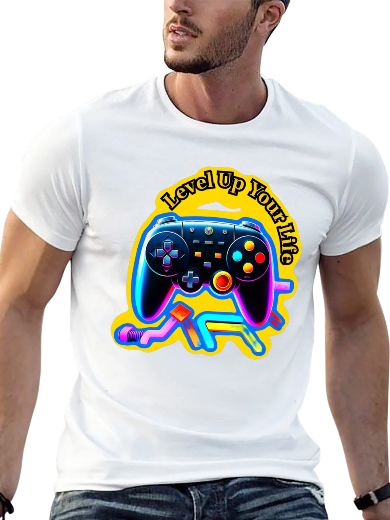 Level Up Your Life Gaming T-Shirt
