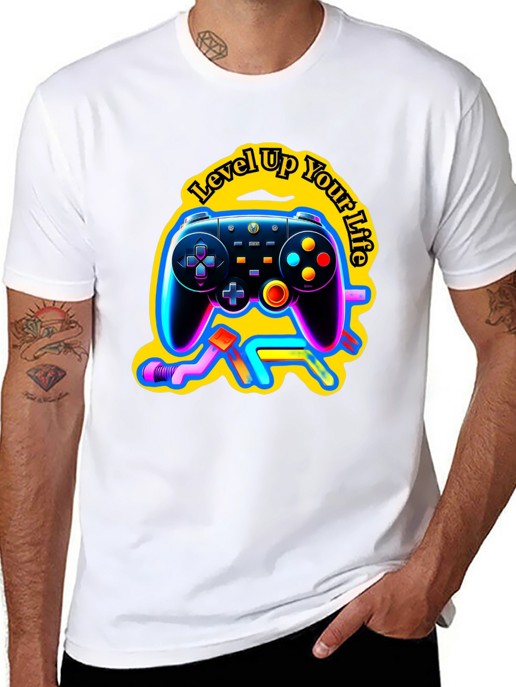 Level Up Your Life Gaming T-Shirt