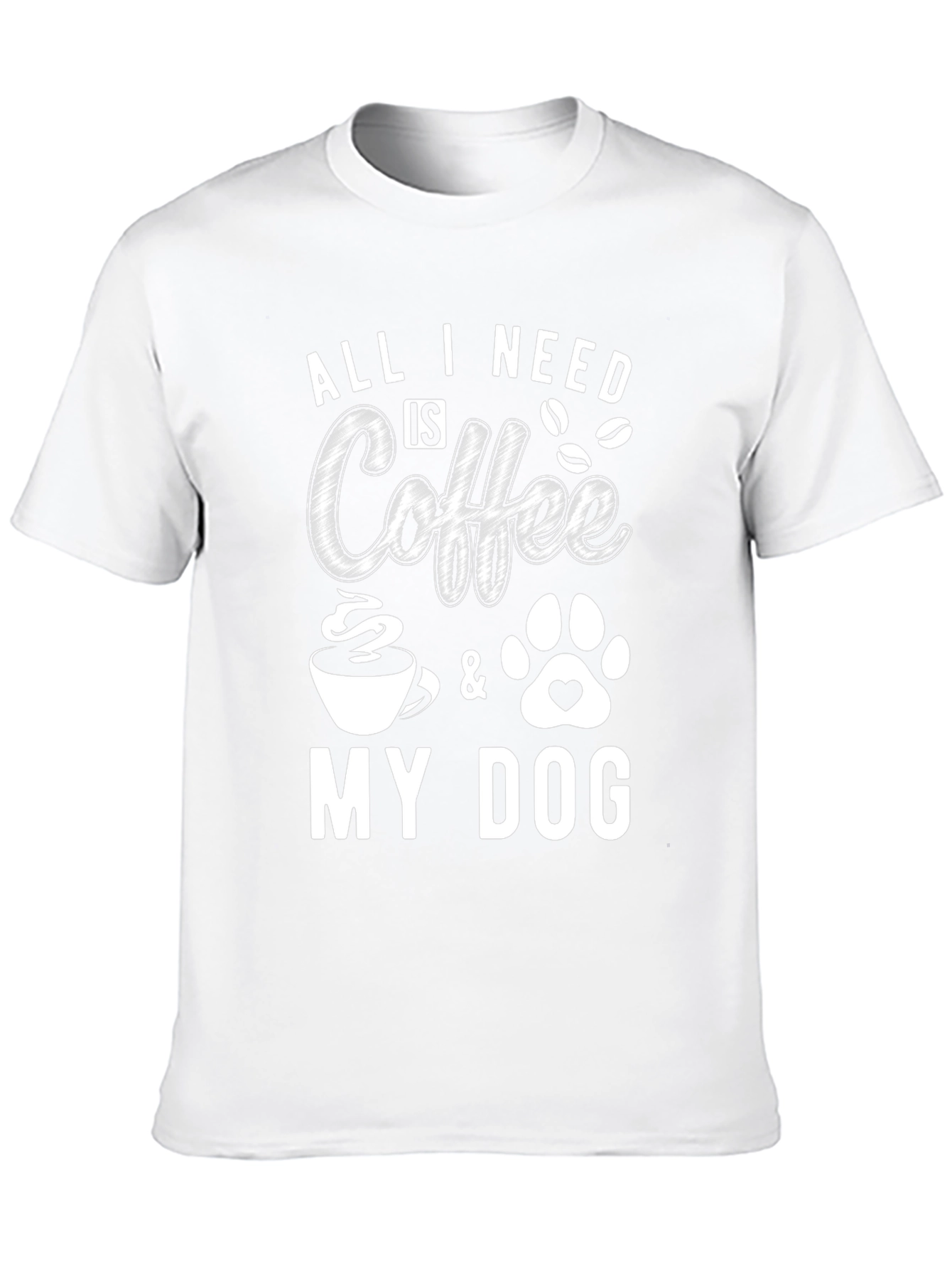 All I Need Is Coffee & My Dog T-Shirt