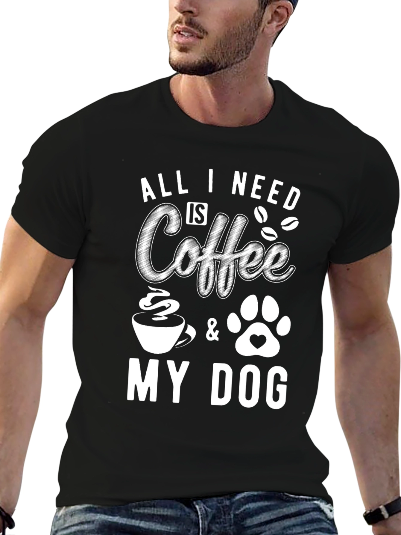 All I Need Is Coffee & My Dog T-Shirt