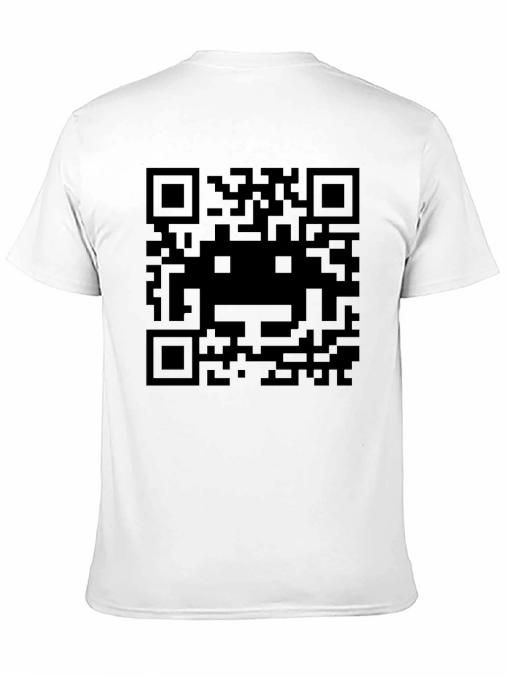 QR Code T-Shirt - Scan for a Surprise!