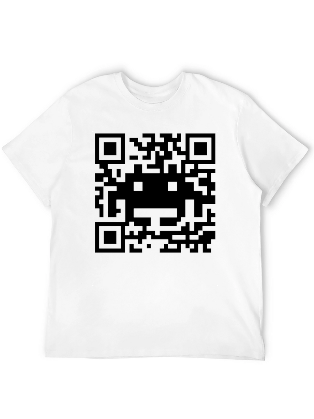 QR Code T-Shirt - Scan for a Surprise!