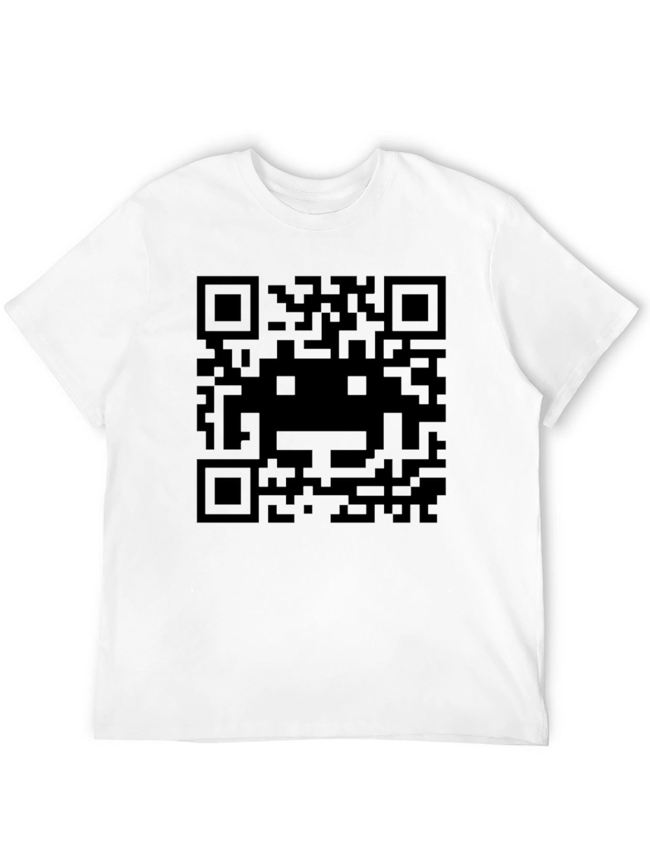 QR Code T-Shirt - Scan for a Surprise!
