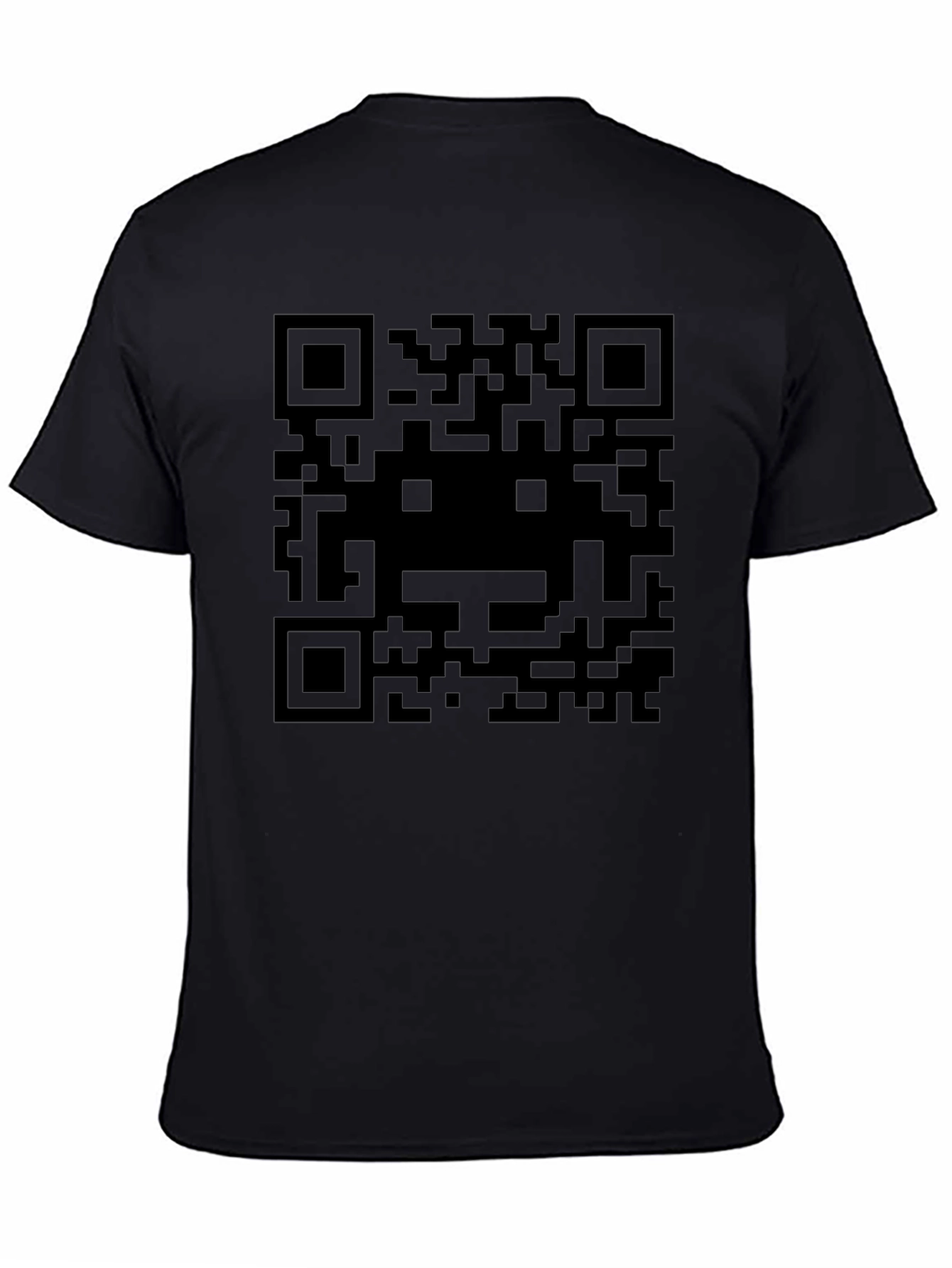 QR Code T-Shirt - Scan for a Surprise!