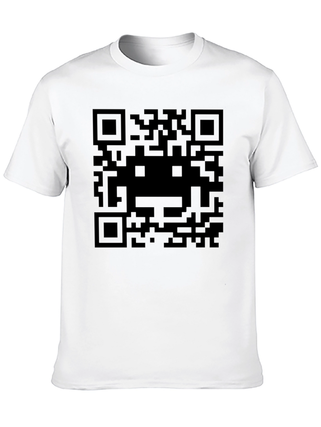 QR Code T-Shirt - Scan for a Surprise!