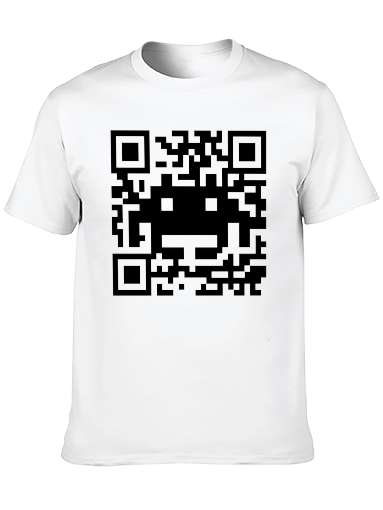 QR Code T-Shirt - Scan for a Surprise!