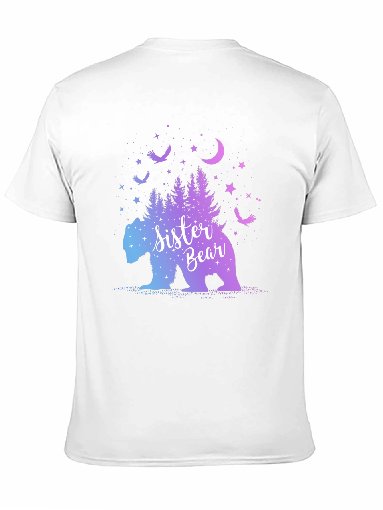 Sister Bear Graphic T-Shirt - Cozy Cotton Blend