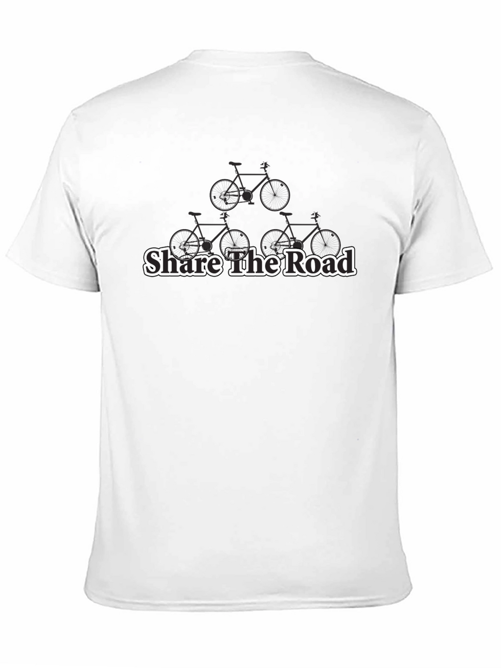 Share The Road Graphic Tee - Biker T-Shirt