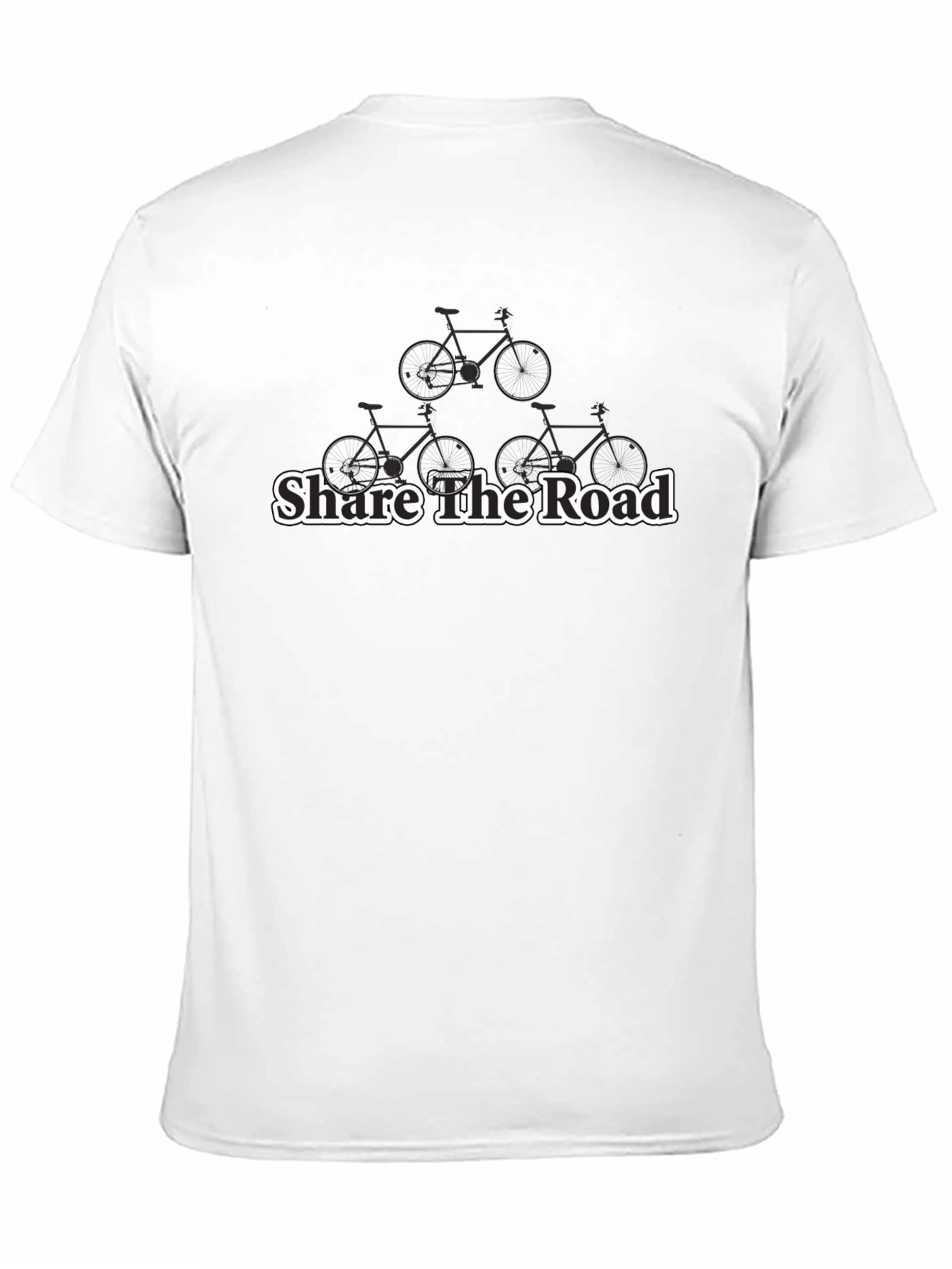 Share The Road Graphic Tee - Biker T-Shirt